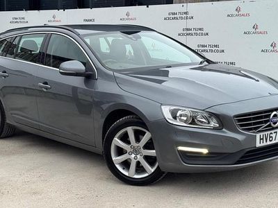 Grey Used 2017 Volvo V60 SE Estate | £8,895