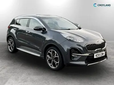 Used Kia Sportage GT-Line 174 HP (127 kW) 2019 Grey SUV