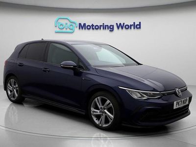 Blue Used 2021 VW Golf VIII R-line Hatchback | £19,200 (Fair price)
