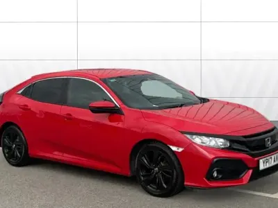 Used Honda Civic SR 129 HP (94 kW) 2017 Red Hatchback