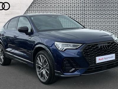 Used Audi Q3 Black Edition 150 HP (110 kW) 2025 Blue SUV