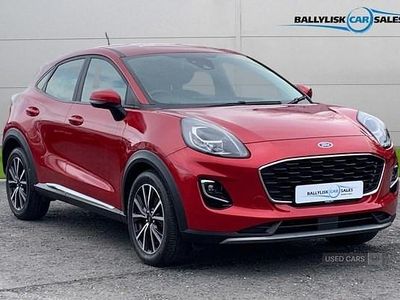 Used Ford Puma Titanium 125 HP (91 kW) 2023 Red SUV