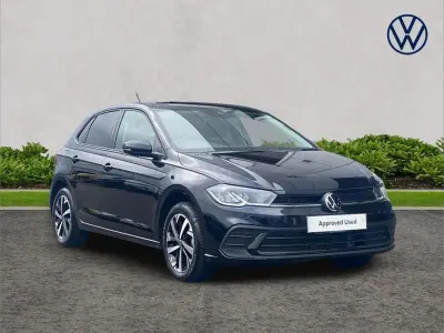 Used VW Polo Match 94 HP (69 kW) 2025 Black Hatchback