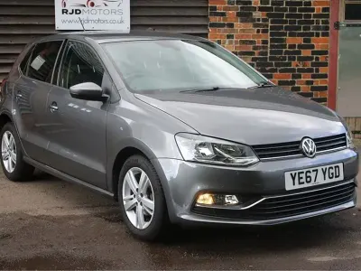 Used VW Polo Edition 90 HP (66 kW) 2017 Grey Hatchback