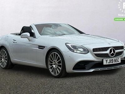 Silver Used 2019 Mercedes SLC300 AMG line Cabriolet | £18,599 (Super price)