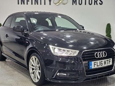 Black Used 2016 Audi A1 S-Line Hatchback | £9,250 (Fair price)