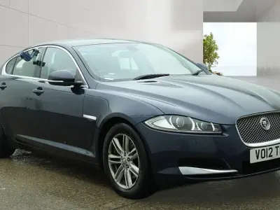 Used Jaguar XF Luxury 163 HP (119 kW) 2012 Blue Sedan