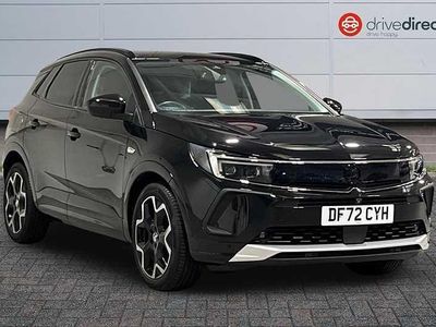 Used Vauxhall Grandland X Ultimate 2022 Black SUV