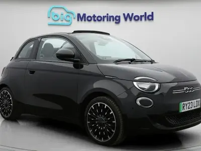 Used Fiat 500e Icon 86 kW (118 HP) 2023 Black Cabriolet