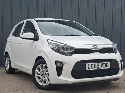 Used Kia Picanto 66 HP (48 kW) 2019 White Hatchback