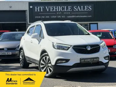 Used Vauxhall Mokka X Elite 136 HP (100 kW) 2017 White SUV