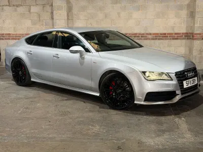 Used Audi A7 S-Line 2011 Silver Hatchback