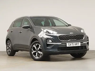 Used Kia Sportage 130 HP (95 kW) 2021 Grey SUV