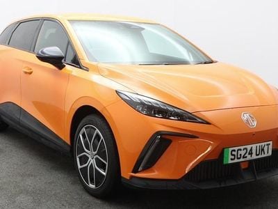Orange Used 2024 MG MG4 EV Trophy Hatchback | £17,999