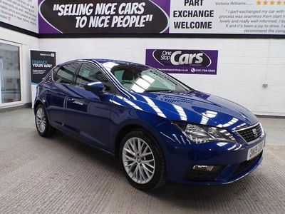Begagnad Seat Leon SE Dynamic 115 HK (84 kW) 2019 Blå Halvkombi