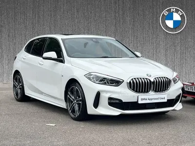 Used BMW 118 M Sport 134 HP (98 kW) 2020 White Hatchback