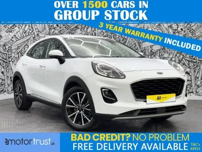Used Ford Puma Titanium 125 HP (91 kW) 2022 White SUV
