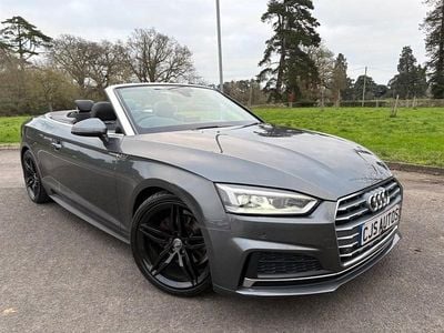 Grey Used 2017 Audi A5 Cabriolet S-Line Cabriolet | £13,993 (A bit pricey)