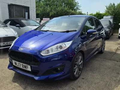 Used Ford Fiesta ST-Line 2017 Blue Hatchback