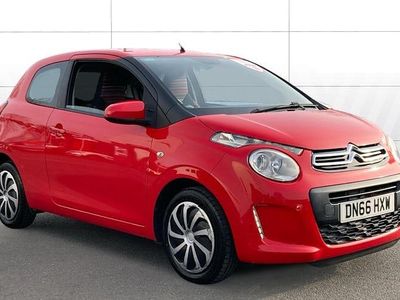 Used Citroën C1 Feel 68 HP (50 kW) 2016 Red Hatchback