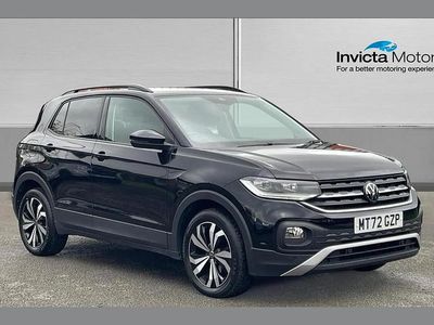 Used VW T-Cross Black Edition 95 HP (69 kW) 2022 Black SUV