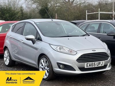 Used Ford Fiesta Titanium 2015 Silver Hatchback