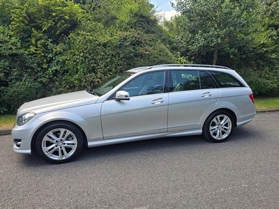 Silver Used 2014 Mercedes C250 AMG Estate | £10,949