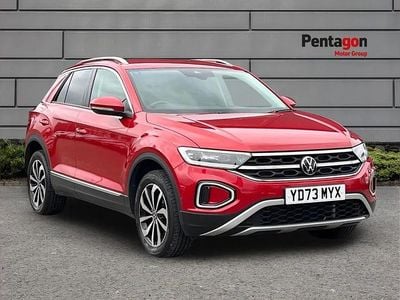 Used VW T-Roc Style 150 HP (110 kW) 2023 Red SUV