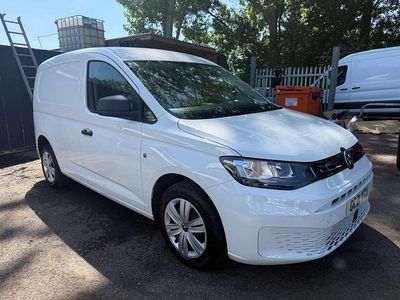 Used VW Caddy 102 HP (75 kW) 2021 White MPV