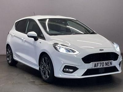 Used Ford Fiesta ST-Line 125 HP (91 kW) 2020 White Hatchback