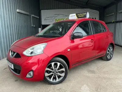 Used Nissan Micra S 98 HP (72 kW) 2015 Red Hatchback