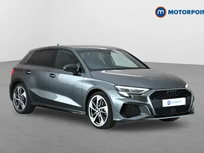 Used Audi A3 Black Edition 2024 Grey Hatchback