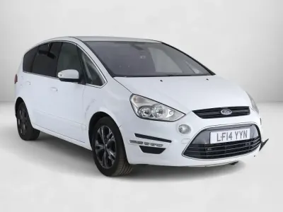 Used Ford S-MAX Titanium 140 HP (102 kW) 2014 White MPV