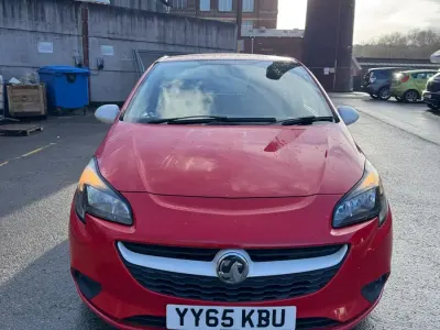 Used Vauxhall Corsa 70 HP (51 kW) 2015 Red Hatchback