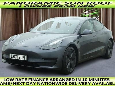 Used Tesla Model 3 Standard Range Plus 180 kW (245 HP) 2021 Grey Sedan