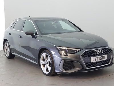 Used Audi A3 S-Line 200 HP (147 kW) 2022 Grey Sedan