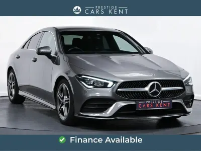 Begagnad Mercedes CLA180 AMG line 136 HK (100 kW) 2020 Grå Sedan