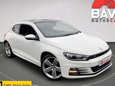 Used VW Scirocco R-line 184 HP (135 kW) 2015 White Coupe
