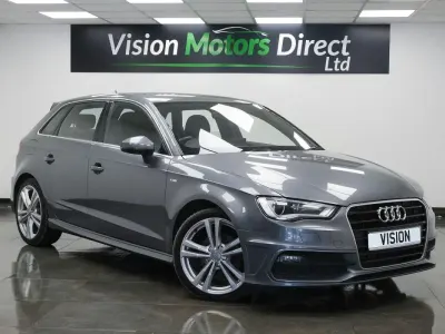 Used Audi A3 Sportback S-Line 2015 Grey Hatchback