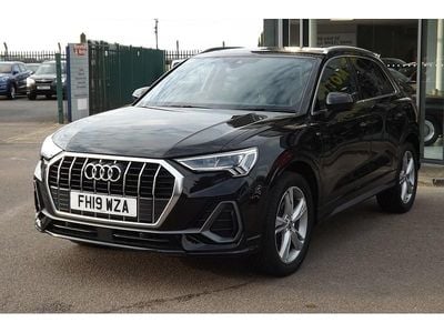 Black Used 2019 Audi Q3 S-Line SUV | £21,595 (Fair price)