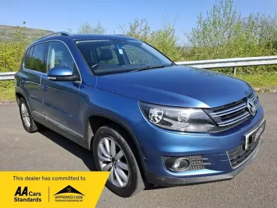 Gebraucht VW Tiguan Match 2015 Blau SUV