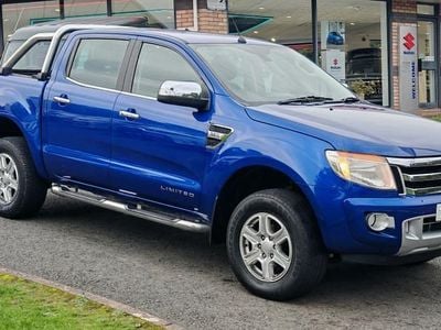 Blue Used 2013 Ford Ranger Limited Pickup | £12,995 (Expensive)