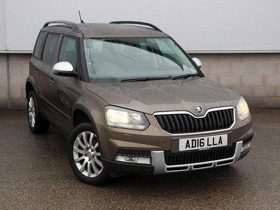 Used Skoda Yeti Outdoor SE 108 HP (79 kW) 2016 Brown SUV