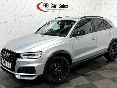 Silver Used 2018 Audi Q3 Black Edition SUV | £15,299 (Good price)
