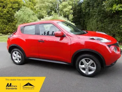Used Nissan Juke Visia 94 HP (69 kW) 2016 Red SUV