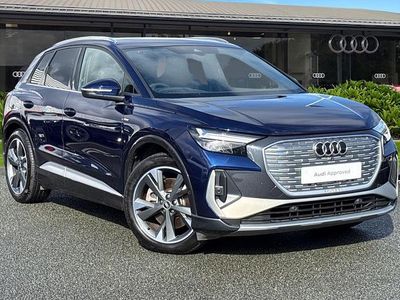 Used Audi Q4 e-tron S-Line 219 kW (299 HP) 2023 Blue SUV