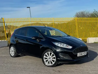 Used Ford Fiesta Titanium 2016 Black Hatchback
