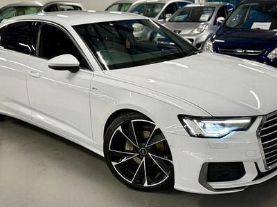 Usado Audi A6 S-Line 204 CV (150 kW) 2019 Blanco Berlina