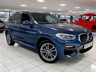 Phytonic blue Used 2019 BMW X3 M Sport SUV | £23,289 (Good price)