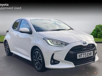White Used 2024 Toyota Yaris Hybrid Design Hatchback | £16,965 (Good price)